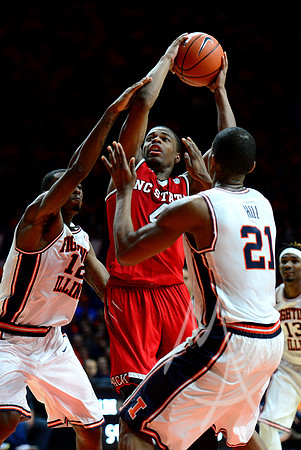 NCAA BASKETBALL: NOV 29 NC State at Illinois