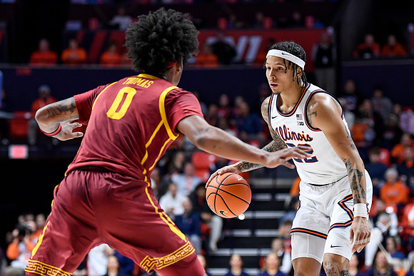COLLEGE BASKETBALL: JAN 11 USC at Illinois