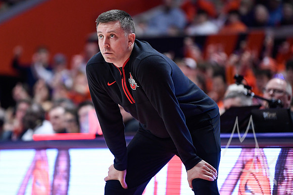 COLLEGE BASKETBALL: FEB 02 Ohio State at Illinois