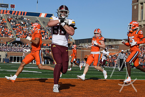 COLLEGE FOOTBALL: NOV 02 Minnesota at Illinois