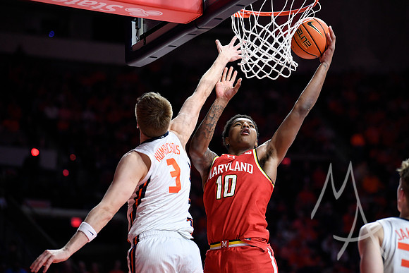 COLLEGE BASKETBALL: JAN 23 Maryland at Illinois