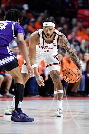 COLLEGE BASKETBALL: JAN 26 Northwestern at Illinois