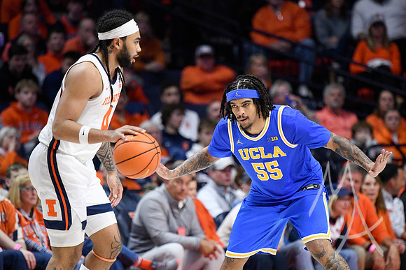 COLLEGE BASKETBALL: FEB 11 UCLA at Illinois