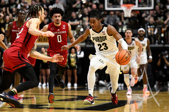COLLEGE BASKETBALL: FEB 20 Rutgers at Purdue