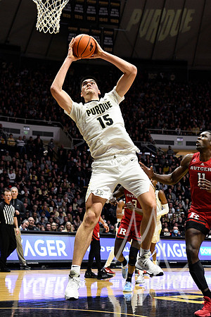 COLLEGE BASKETBALL: FEB 20 Rutgers at Purdue