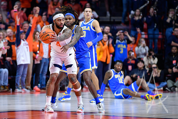 COLLEGE BASKETBALL: FEB 11 UCLA at Illinois