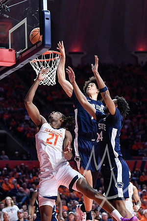 COLLEGE BASKETBALL: JAN 08 Penn State at Illinois