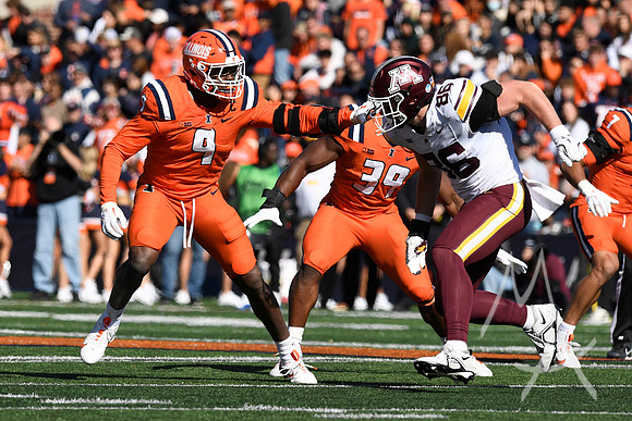 COLLEGE FOOTBALL: NOV 02 Minnesota at Illinois