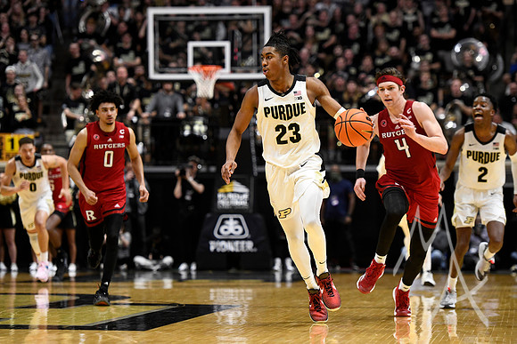 COLLEGE BASKETBALL: FEB 20 Rutgers at Purdue