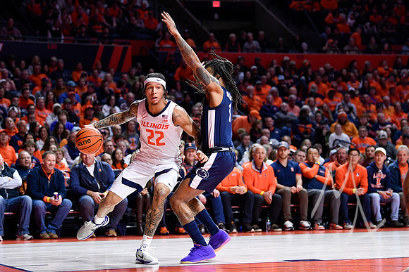 COLLEGE BASKETBALL: JAN 08 Penn State at Illinois