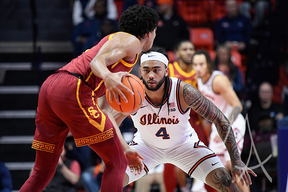 COLLEGE BASKETBALL: JAN 11 USC at Illinois