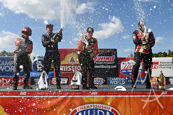 AUTO: SEP 21 NHRA Carolina 4-Wide Nationals