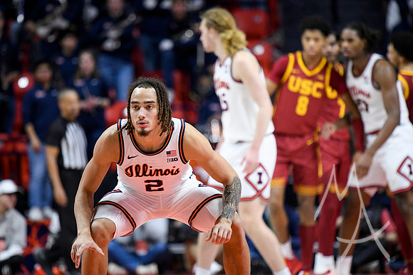 COLLEGE BASKETBALL: JAN 11 USC at Illinois