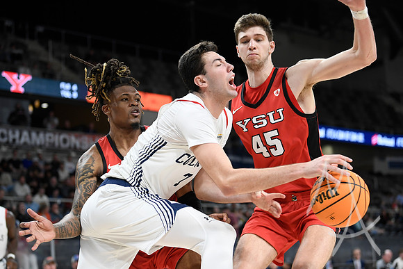 COLLEGE BASKETBALL: MAR 11 Horizon League Championship Robert Morris vs Youngstown State
