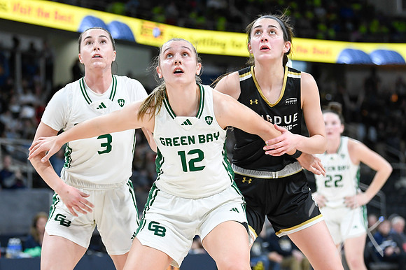 COLLEGE BASKETBALL: MAR 11 Women's Horizon League Championship Green Bay vs Fort Wayne