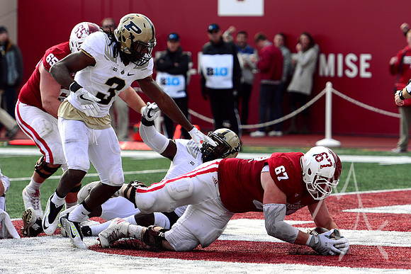 NCAA FOOTBALL: NOV 26 Purdue at Indiana