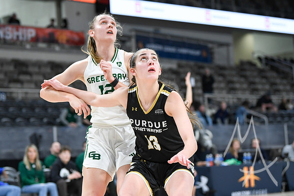 COLLEGE BASKETBALL: MAR 11 Women's Horizon League Championship Green Bay vs Fort Wayne