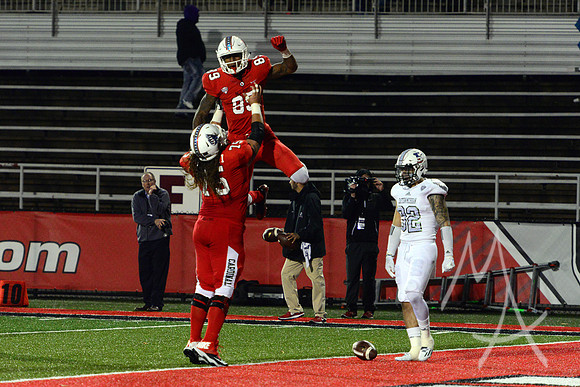 NCAA FOOTBALL: NOV 08 Eastern Michigan at Ball State