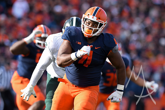 COLLEGE FOOTBALL: NOV 05 Michigan State at Illinois