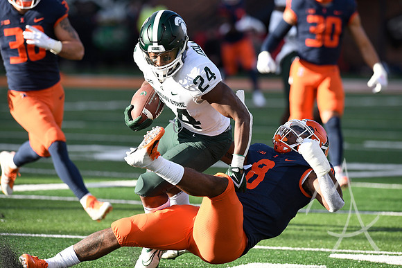 COLLEGE FOOTBALL: NOV 05 Michigan State at Illinois