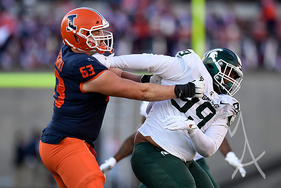 COLLEGE FOOTBALL: NOV 05 Michigan State at Illinois