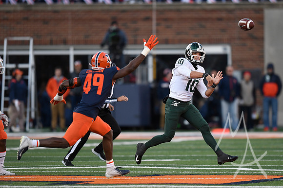 COLLEGE FOOTBALL: NOV 05 Michigan State at Illinois