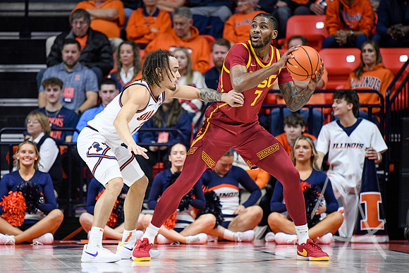 COLLEGE BASKETBALL: JAN 11 USC at Illinois