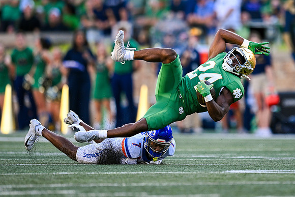 COLLEGE FOOTBALL: OCT 04 Boise State at Notre Dame