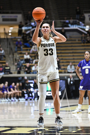 COLLEGE BASKETBALL: JAN 11 Women's Washington at Purdue