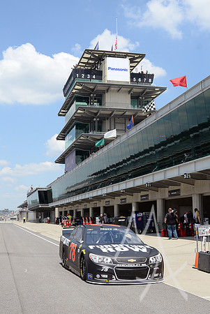 AUTO: JUL 24 NASCAR Sprint Cup Series - Crown Royal Presents The Jeff Kyle 400 At The Brickyard
