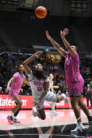 COLLEGE BASKETBALL: FEB 19 Women's Iowa at Purdue