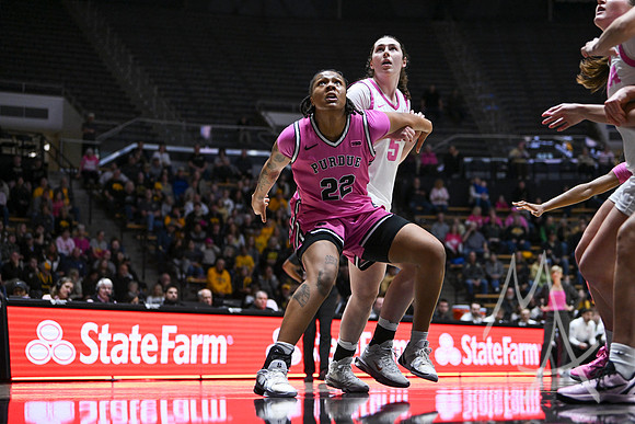 COLLEGE BASKETBALL: FEB 19 Women's Iowa at Purdue