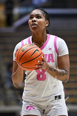 COLLEGE BASKETBALL: FEB 19 Women's Iowa at Purdue