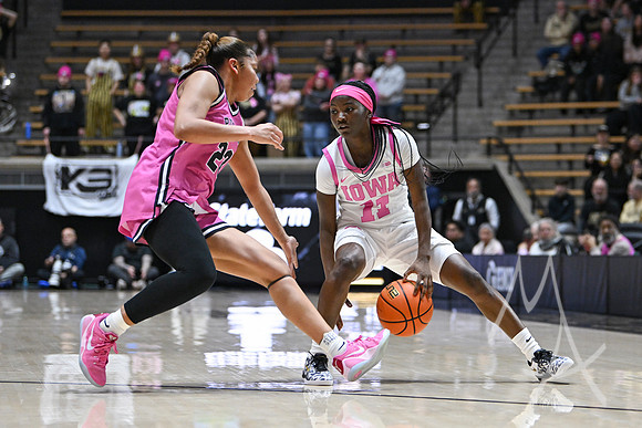COLLEGE BASKETBALL: FEB 19 Women's Iowa at Purdue