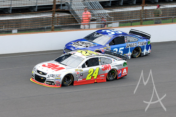 AUTO: JUL 26 NASCAR Sprint Cup Series - Crown Royal Presents The Jeff Kyle 400 At The Brickyard