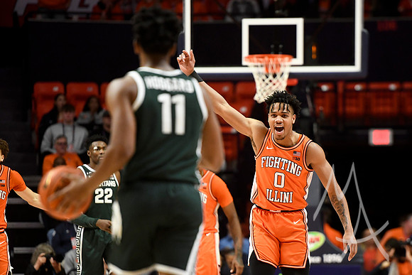 Michigan St Illinois Basketball