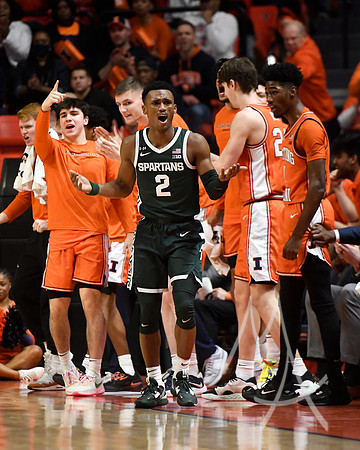 Michigan St Illinois Basketball