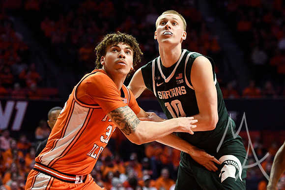 Michigan St Illinois Basketball