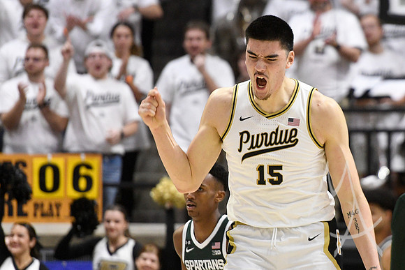 COLLEGE BASKETBALL: JAN 29 Michigan State at Purdue