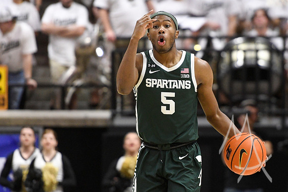 COLLEGE BASKETBALL: JAN 29 Michigan State at Purdue