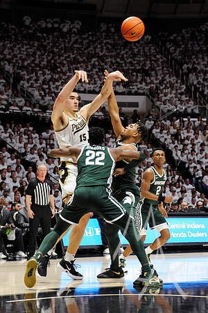 COLLEGE BASKETBALL: JAN 29 Michigan State at Purdue