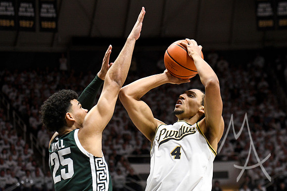 COLLEGE BASKETBALL: JAN 29 Michigan State at Purdue