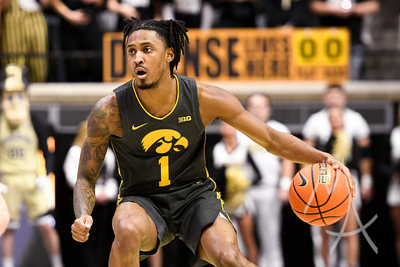 COLLEGE BASKETBALL: FEB 09 Iowa at Purdue