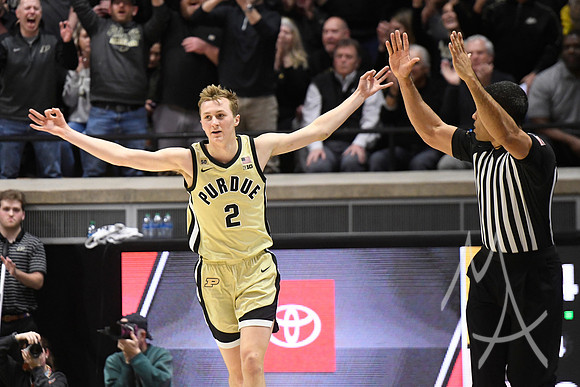 COLLEGE BASKETBALL: FEB 09 Iowa at Purdue