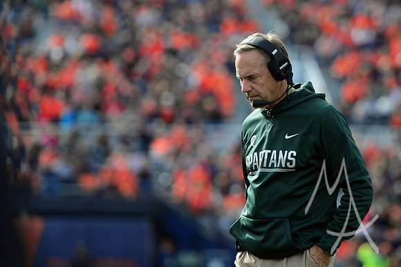 NCAA FOOTBALL: NOV 05 Michigan State at Illinois