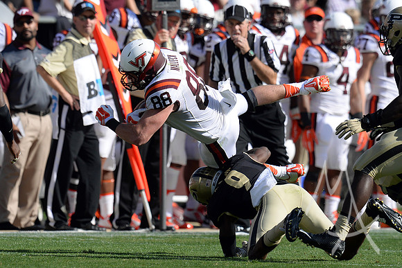 NCAA FOOTBALL: SEP 19 Virginia Tech at Purdue