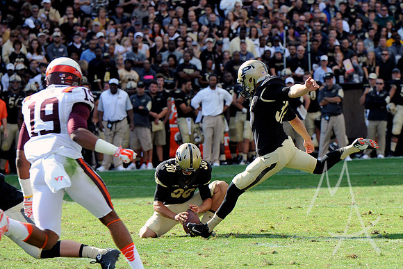 NCAA FOOTBALL: SEP 19 Virginia Tech at Purdue