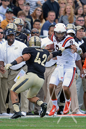 NCAA FOOTBALL: SEP 19 Virginia Tech at Purdue