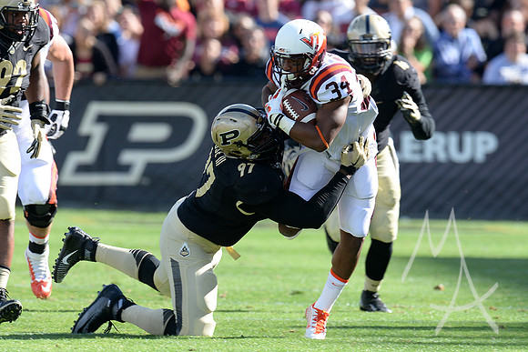 NCAA FOOTBALL: SEP 19 Virginia Tech at Purdue