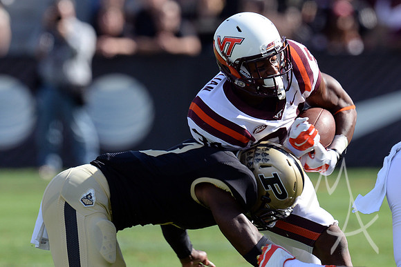 NCAA FOOTBALL: SEP 19 Virginia Tech at Purdue